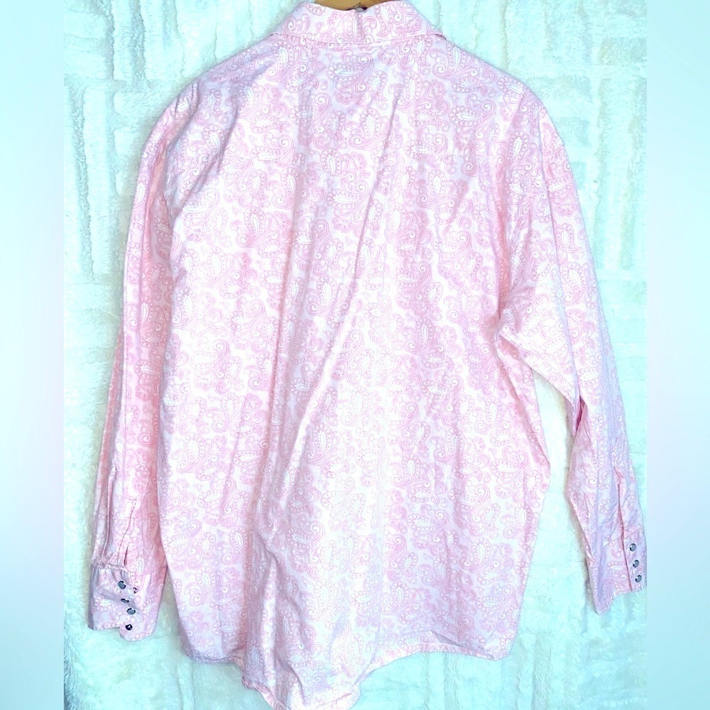 Wrangler long sleeve paisley top size XL - Picture 4 of 5